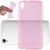 Cadorabo Case, združljiv s HTC v prozorni roza - zaščitni pokrov, narejen iz fleksibilnega silikona TPU, (20589231) | Shoptok.si