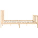  Posteljni okvir iz trdnega lesa 120x200 cm, (20644532) | Shoptok.si