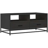  Stolić za kavu crni 100 x 50 x 45 cm konstruirano drvo i metala | Eponuda.com