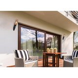 Globo 3157BC - spoljašnja zidna lampa boston 1xE27/23W/230V IP44 crna/bakar | Eponuda.com