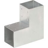 vidaXL Spojnik za steber L oblike pocinkana kovina 91x91 mm | Shoptok.si