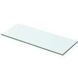 vidaXL Polica Prosojno Steklo 50x15 cm, (20810802) | Shoptok.si