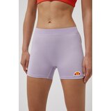 Ellesse Kratke hlače za žene, boja: ružičasta, glatki materijal, srednje visoki struk | shoptok.hr