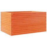  Vrtna sadilica voštano smeđe boje 90x60x45,5 cm od borovine | Eponuda.ba
