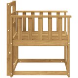  Set vanjskih sofa Čvrsto drvo akacije Bijela | shoptok.hr