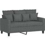 Maison Chic Dvosed kavč - Sofa - Kanape temno siv 120 cm blago, (21726976) Cene