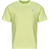 WOVEN LABEL T-SHIRT žuta
