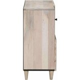 vidaXL Strani šal Bela 33,5 x 80 x 75 cm | Shoptok.si