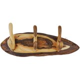  Zidna drvena vješalica od orahovog drveta | shoptok.hr