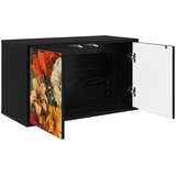  ormar za montažu na zid GENNEP 69 x 33 x 40 cm Crni hrast | shoptok.hr