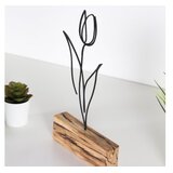 Aberto Design dekorativni predmet tulip - crno | Eponuda.com