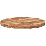  Okrugla stolna ploča Ø 80 x 4 cm od masivnog bagremovog drva | shoptok.hr