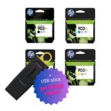 HP Komplet tinta nr.903XL (BK/C/M/Y), original + USB stick po SUPER cijeni | shoptok.hr