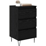  Kreveta Crni hrast 40 x 35 x 70 cm Obrađeno drvo i čelik | shoptok.hr