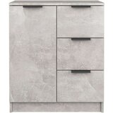  Komoda 2 kosa betonsko siva 60x30x70 cm konstruiran les, (20653969) | Shoptok.si