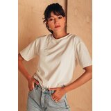 MIONE Ženska majica kratkih rukava, Bela | Eponuda.com