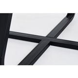 Unique Furniture Okrogla mizica z mizno ploščo v hrastovem dekorju ø 80 cm Cesura – | Shoptok.si