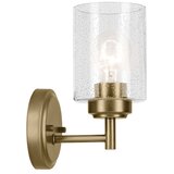  Kichler KL-WINSLOW-1W-NBR - Zidna lampa WINSLOW 1xE27/60W/230V mesing | Eponuda.com