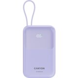 Canyon power bank OnPower 101 built-in cable 10000 mAh PD22.5W Purple | Eponuda.ba