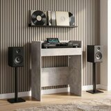 Dj stol Betonska siva 62 x 45 x 102 cm Konstruirano drvo Cijene