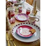 Bloomingville Crveni desertni tanjuri u setu 2 kom s božićnim motivom od kamenine ø 16 cm Granny – | shoptok.hr