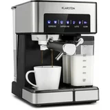 Klarstein Arabica Comfort, aparat za espresso, 1350W, 20 barov, 1,8l, nadzorna plošča na dotik, nerjaveče jeklo