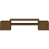  Stalak za monitor boja meda 70x27,5x15 cm od masivne borovine | shoptok.hr