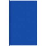vidaXL Tepih za šator 400 x 600 cm plavi HDPE | shoptok.hr