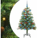  Umjetno božićno drvce 150 LED lampica Topla bijela PVC i metal | shoptok.hr