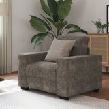 vidaXL Naslanjač Temno Siva 59 cm iz umetnega usnja, (22054521) | Shoptok.si
