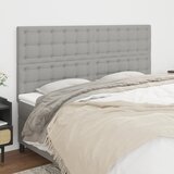  Uzglavlje svijetlosivo 160x5x118/128 cm tkanina | shoptok.hr