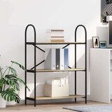 vidaXL Polica sonoma hrast 80 x 30 x 109 cm Konstruirano drvo | shoptok.hr