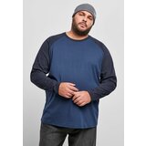 Urban Classics Raglan Contrast LS dark blue/midnightnavy | Shoptok.si