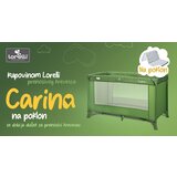 Lorelli Prenosivi krevetac za bebe Carina/ zelena i poklon dušek | ePonuda.com