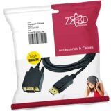 Zed Electronic Kabl display port na vga, dužina 2.0 m – DP-VGA/2.0 | Eponuda.ba