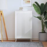  Vrata sa žaluzinama od masivne borovine bijela 99,3 x 59,4 cm | shoptok.hr