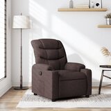 Maison Chic Naslanjač - Relax naslanjač temno rjavo blago, (22040147) | Shoptok.si