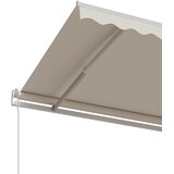 Tenda na automatsko uvlačenje 500 x 350 cm krem | shoptok.hr