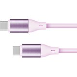 Kruger&Matz USB tip C - USB tip C kabel 100 W 1 m silikonski ružičasti Basic | shoptok.hr