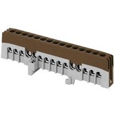 Orno Klema izolovana distributivna sabirnica N, 15 žica, braon OR-LZ-8208/15/BR Cene