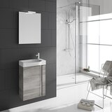 RIVA kupaonski komplet Elegance (Srebrnosive boje, Mat) Cijene