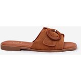 Boto Classic Women's Flat Sandals Beige Scazze | ePonuda.com