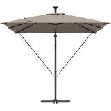  Suncobran Sivo-smeđa 249 x 249 x 250 cm Poliester i aluminij | Eponuda.com