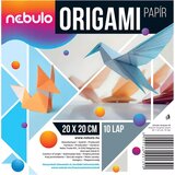 NEBULO Origami listi 20x20 cm, 10 kosov, 80 g | Shoptok.si