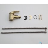 EYN Mat zlata kopalniška armatura za bide (brušeno zlato) | Pipa BBG0953 | Shoptok.si