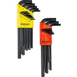 Bondhus set dugih metričkih i inčnih imbus ključeva hex multi pack proguard 22199 22 kom Cene