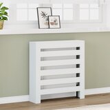 vidaXL Pokrov za radiator bel 78x20x82 cm inženirski les cene