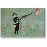  Slika na platnu street art – banksy (moderne Slike na zidu) Cene