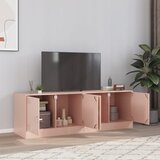  The Living Store TV omarica 2 kosa roza 67x39x44 cm jeklo - TV Omarica, (21508349) Cene
