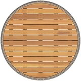  Stol za večeru s pohranom Siva i Akacija 70 x 70 x 73 cm | shoptok.hr